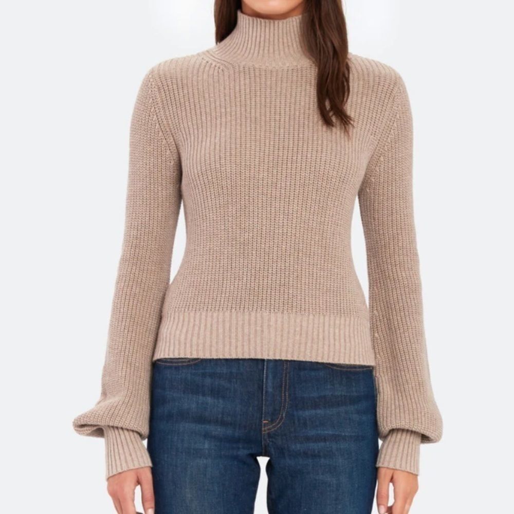 MOVING SALE EVERYTHING MUS GO - Amelia Mock Neck Sweater Billie the Label